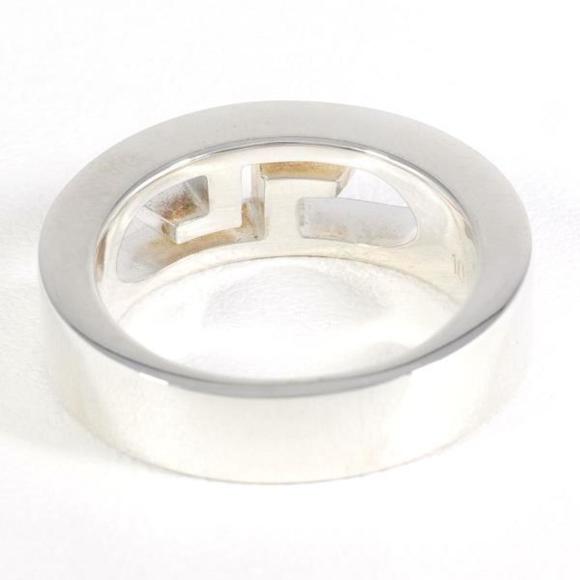 Gucci Double G Silver Ring, Ring Box, Bag, Total Weight 6.5g - Picture 4 of 8